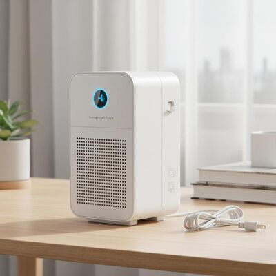 良い値段 カバレッジエリア 5 15 平方フィートのマイナスイオン発生器デスクトップ壁掛け空気清浄機イオナイザー狭いスペースの空気に最適 オンライン